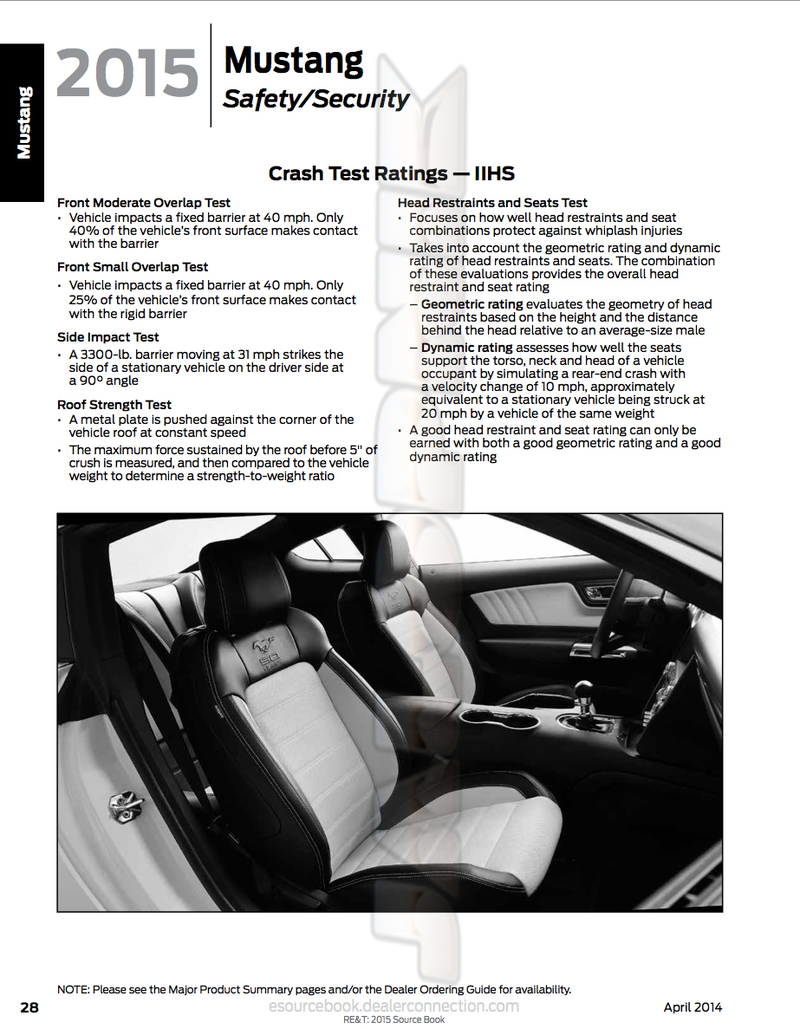 Illustration for article titled This Is The Entire Dealer Guide To The 2015 Mustang
